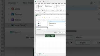 how to import pdf data into excel #excel #beginners