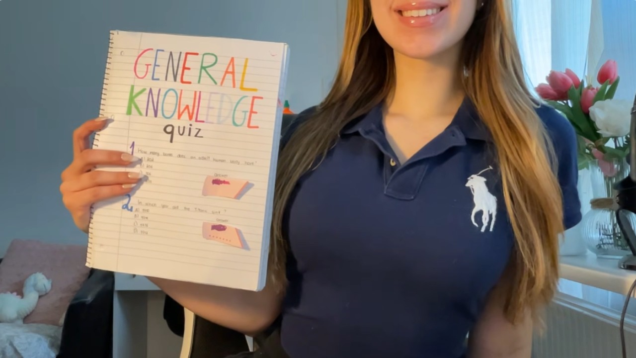 asmr general knowledge quiz 📚🧠