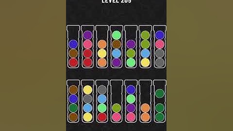 【Ball Sort Puzzle】Level.205