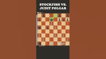 Stockfish Vs. Judit Polgar!! #chess #brilliant #checkmate
