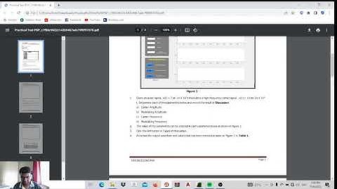COMMUNICATION SYSTEM FUNDAMENTAL: PRACTICAL TEST