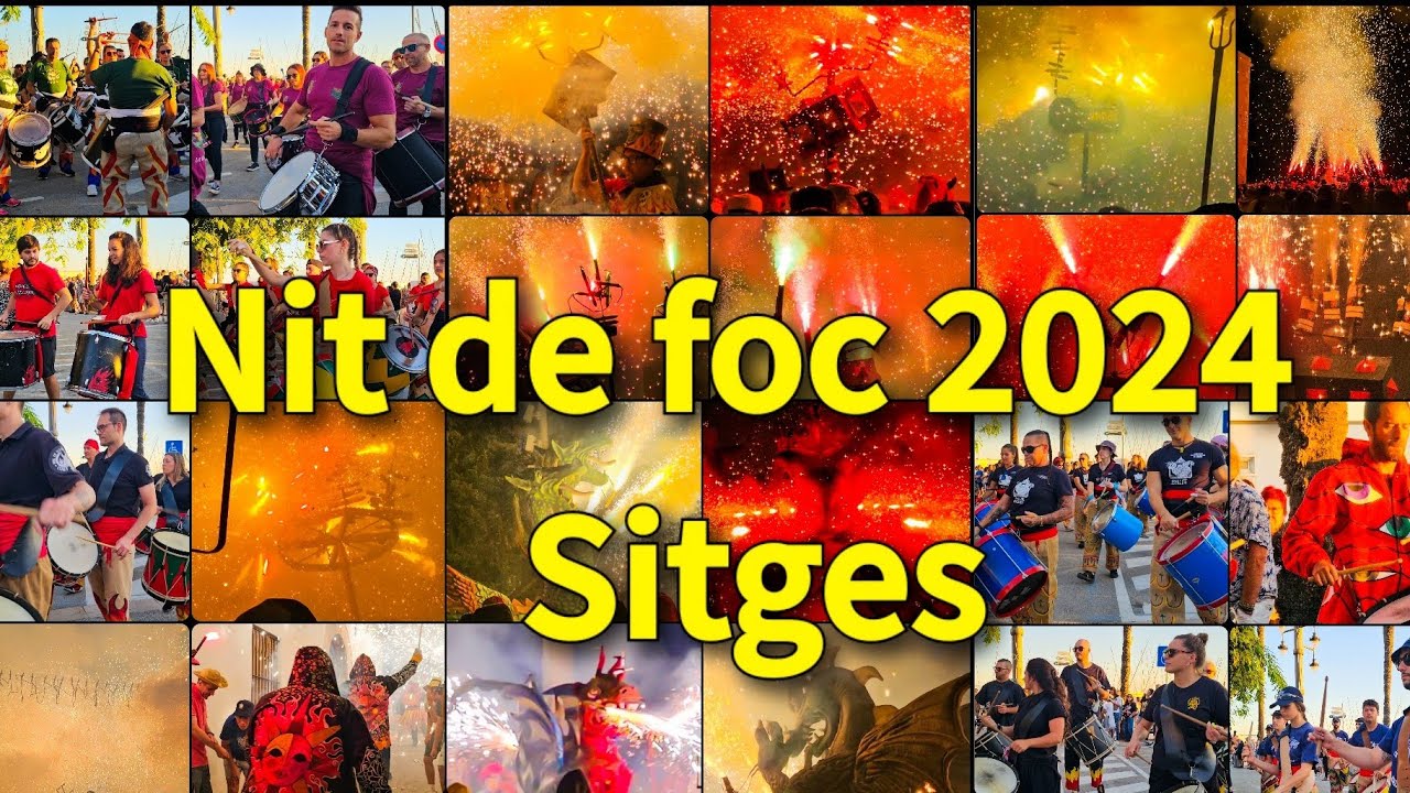 Nit de foc 2024, Sitges
