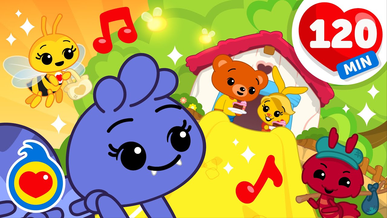 Itsy Bitsy Araña, Los Insectos, Un Piojito 🕷️🐞 Y Más Canciones Infantiles (120 Min) | Plim Plim