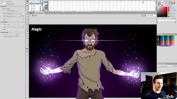 ---Learn How to Draw Elemental Magic in Adobe Flash CS6 Part 3