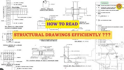 Reading Structural Drawing || Notations #construction #drawingtutorial #structure #vimutti_coe
