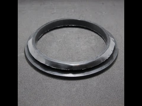 Прокладка на пластикову кришку відра доїльного апарата для корів та кіз, видео 1