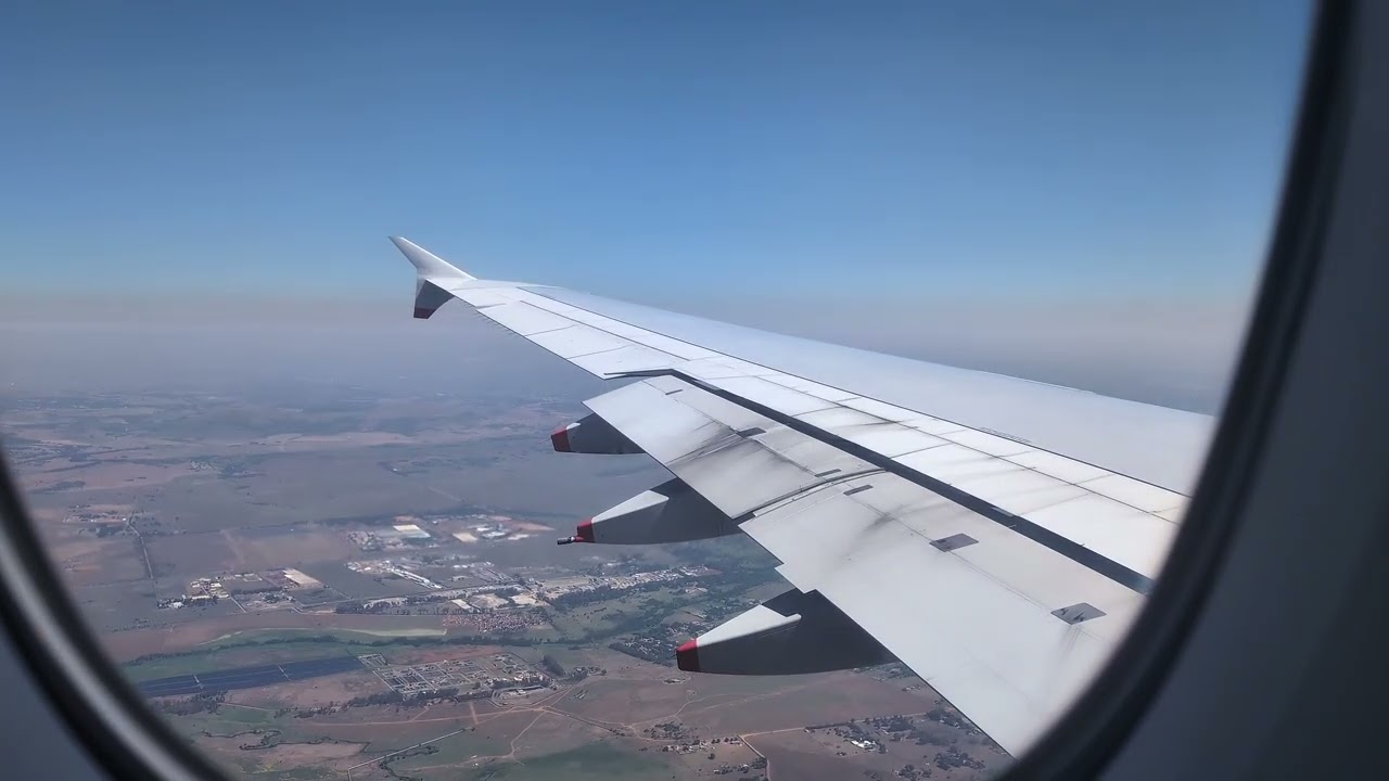 British Airways (BAW57) Landing in Johannesburg from London