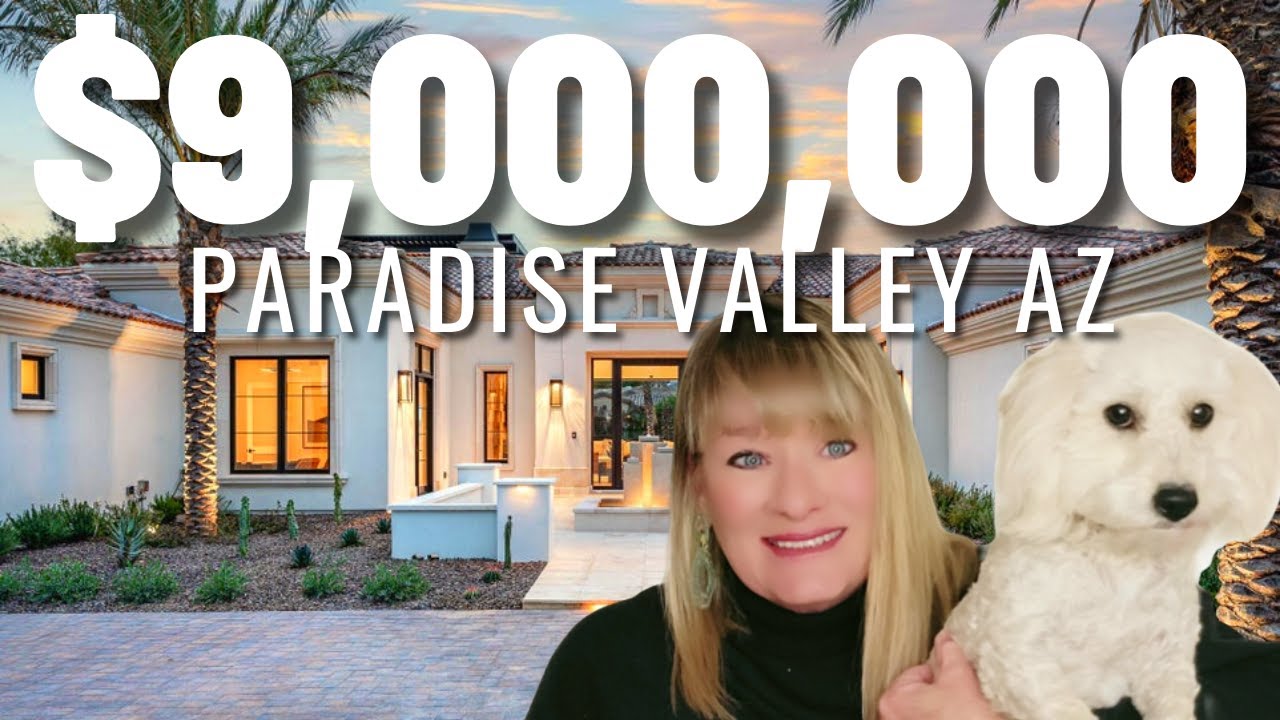 What YOU get for 9 MILLION DOLLARS in Phoenix AZ🌵Paradise Valley