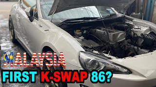 MALAYSIA'S FIRST K-SWAP GT86?