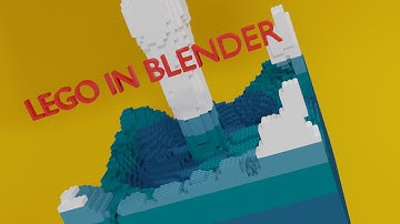 How To Make Lego Water In Blender Tutorial In 30 Minutes