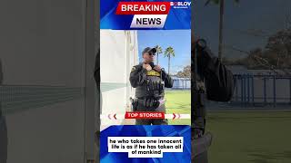 🛡️Amin Abdullah’s Brave Sacrifice: Protecting Children in Deadly Attack🎥#hero #heroes #securityguard
