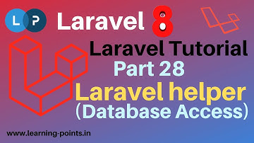 Database Access with Laravel Helper | Use Eloquent Query in Laravel Helper | Use DB query in helper