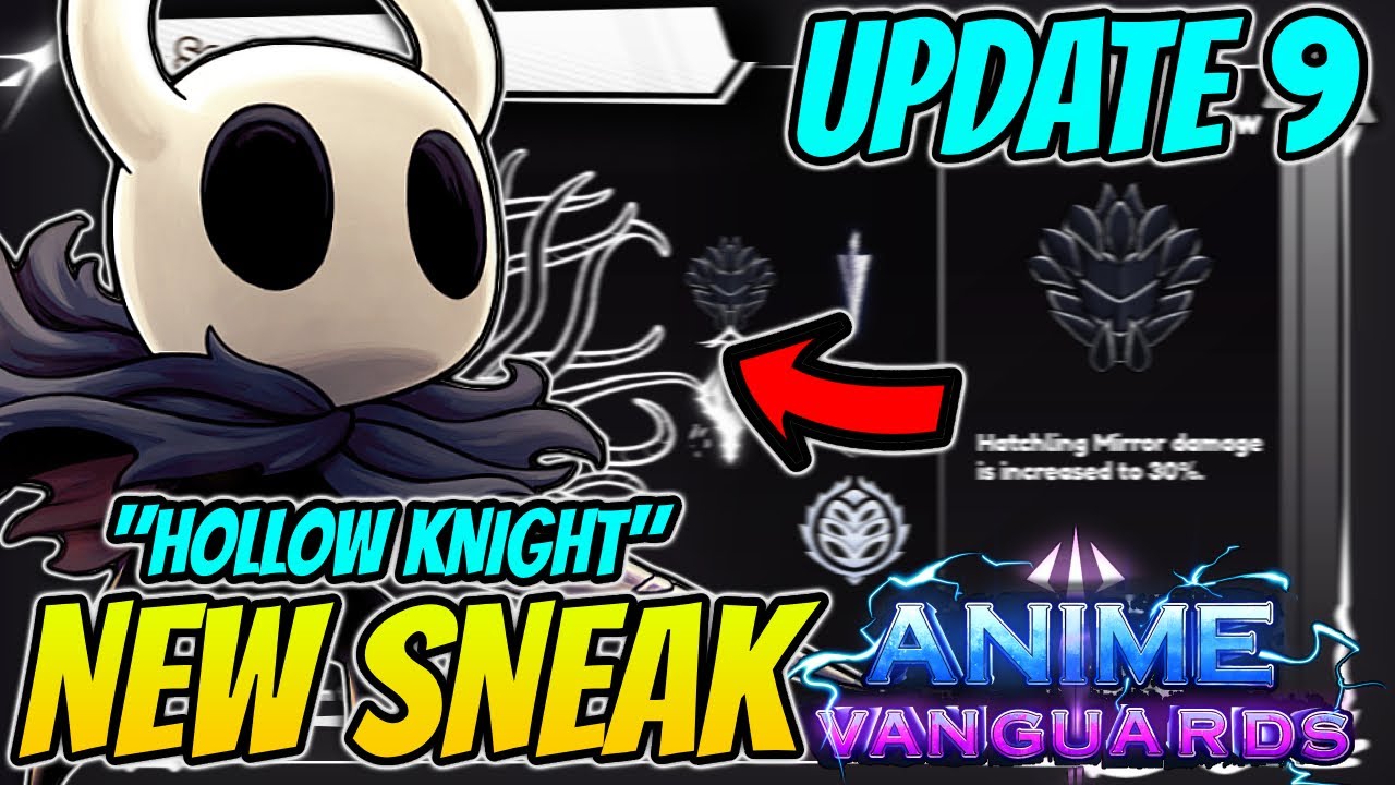 Безумный *НОВЫЙ* отряд Hollow Knight просочился в Anime Vanguards Update 9