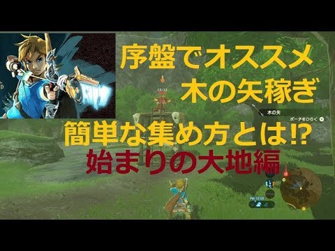 10分で100本ゲット 序盤で簡単に出来る木の矢稼ぎを紹介 始まりの大地編 ゼルダの伝説ブレスオブザワイルドより ゼルダ の伝説 奮闘ゲーマーズ 裏技 矢稼ぎ Youtube