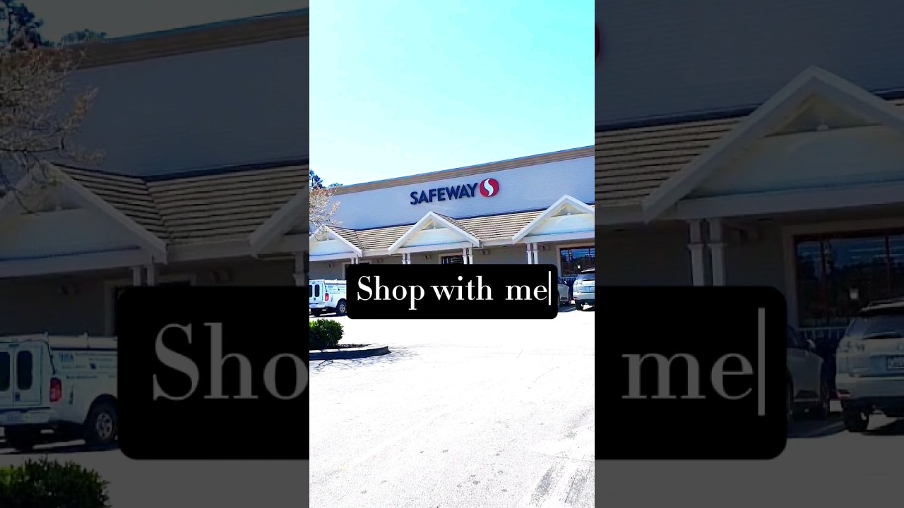 Shop with me at SAFEWAY!