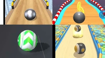 Going Balls vs sky rolling balls vs racing Ball master 3d vs action balls; which is most satisfying