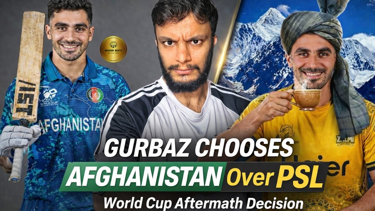 🇦🇫 Rahmanullah Gurbaz OUT of PSL 2026? | The Heartfelt Reason Why