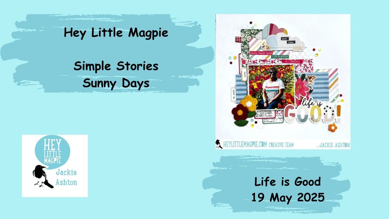 Simple Stories - Sunny Days / Hey Little Magpie Embellishment Kit | Jackie Ashton