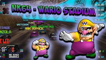 INSANE 16 PEOPLE Re-Volt NK64 - Wario Stadium 🚗GamePlay🚗 [FULL ONLINE RACE] Session 6 Ep. 5