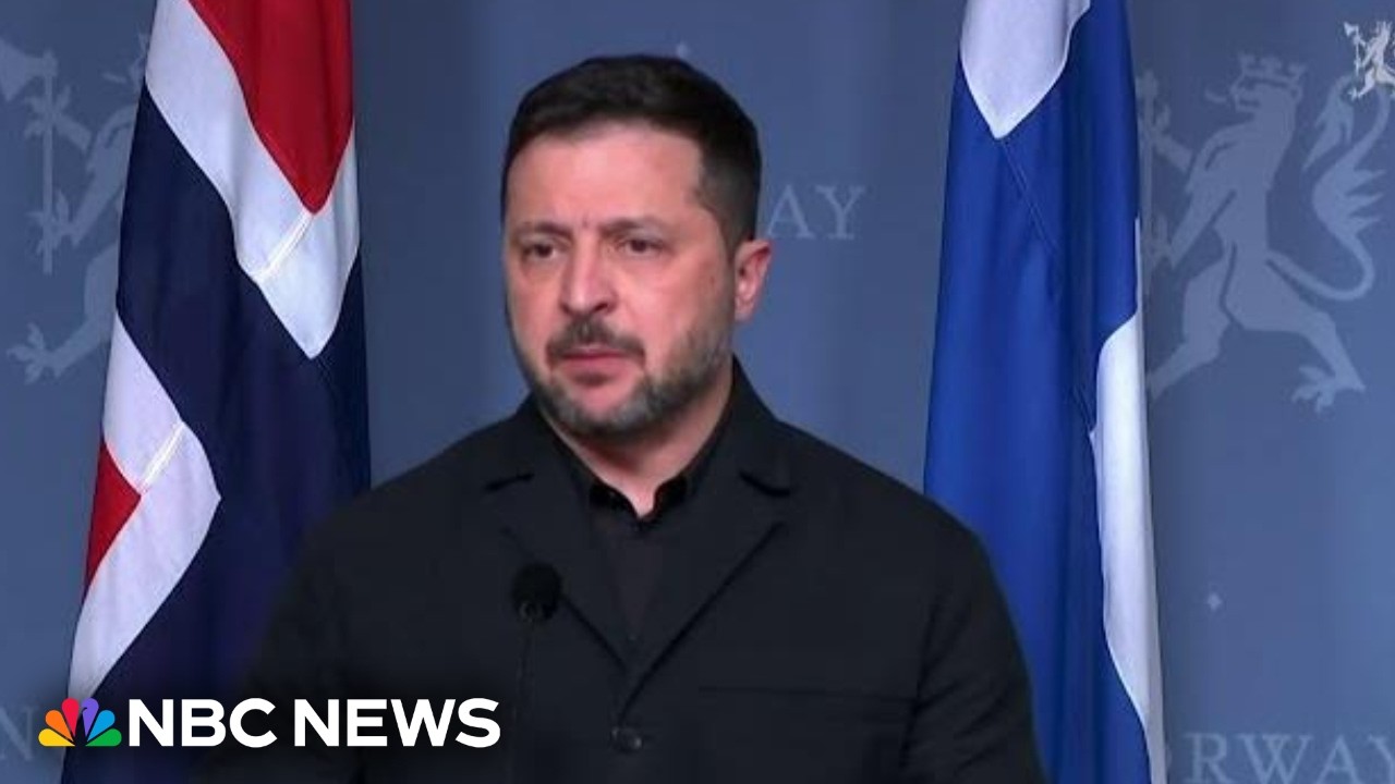Zelenskyy meets with U.S. envoys in Norway, says intel sharing with U.S. ‘works now’ Zelenskyy meets with U.S. envoys in Norway, says intel sharing with U.S. ‘works now’