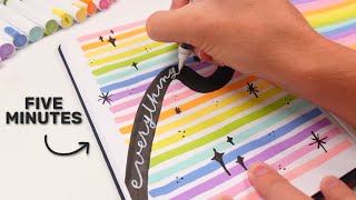 This Journal Page Idea Only Takes 5 Minutes