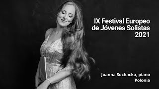 Joanna Sochacka - Festival Europeo De Jóvenes Solistas En Venezuela.