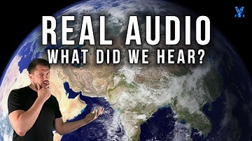 Zo klinkt de aarde vanuit de ruimte! (Griezelig)