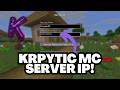 Minecraft KrypticMC Server IP Address