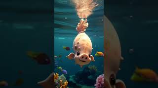 The Piglet Squid Glowing, And Always Smiling