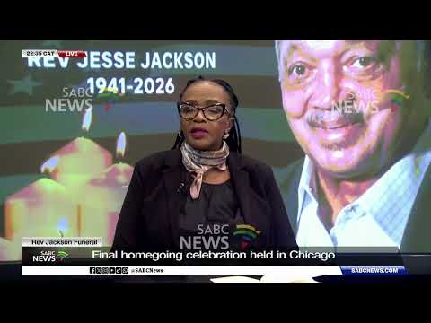 Rev Jackson Funeral | Final homegoing celebration held in Chicago: Sophie Mokoena