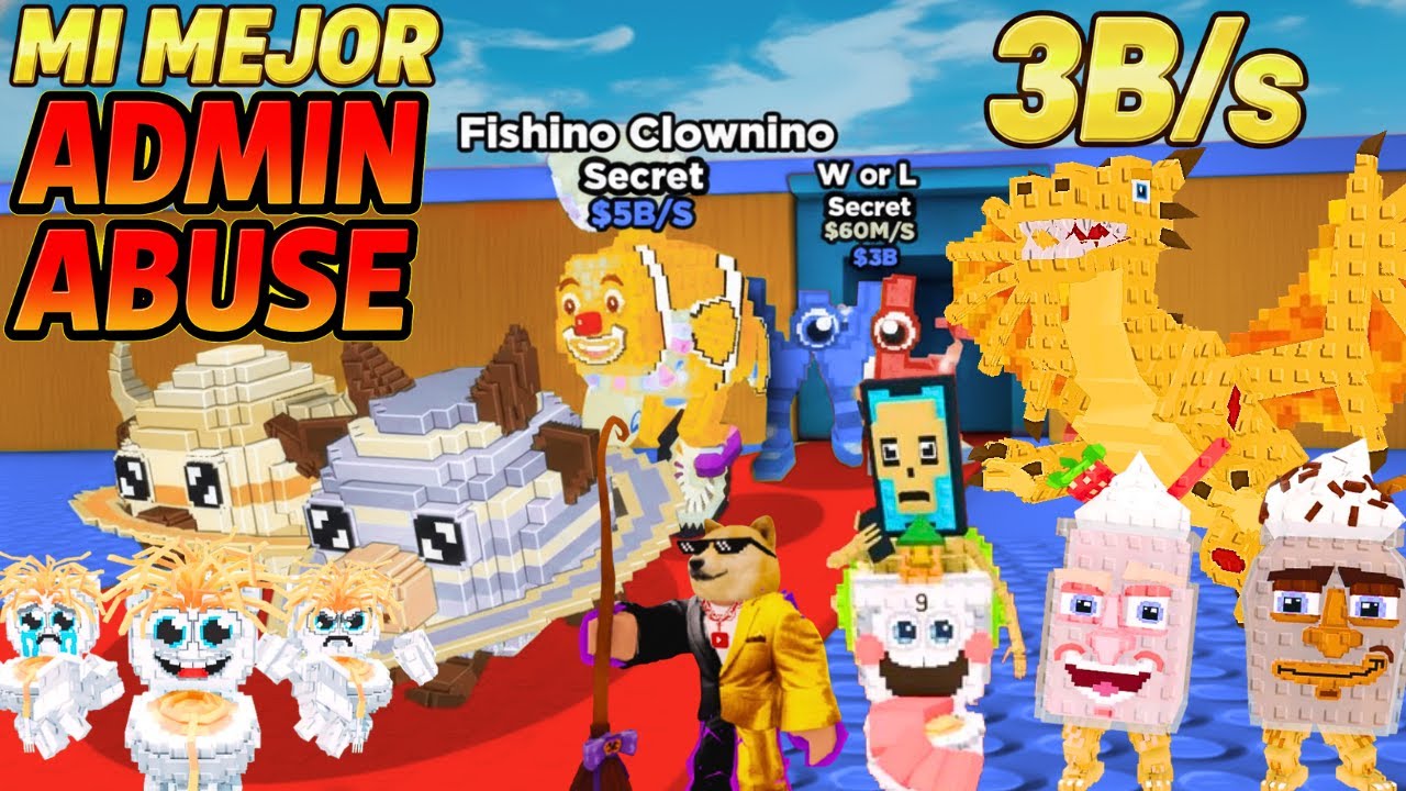 💎 CONSEGUÍ BRAINROTS DE 3B/s EN MI MEJOR ADMIN ABUSE en la NUEVA ACTUALIZACIÓN 😱