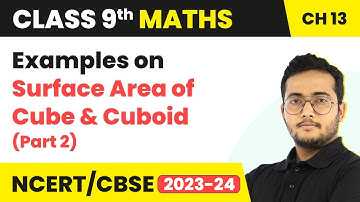 Examples on Surface Area of Cube and Cuboid (Part 2) | Class 9 Maths Chapter 13