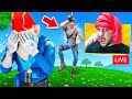 Je STREAMHACK LUDO sur FORTNITE ! (Il pleure)