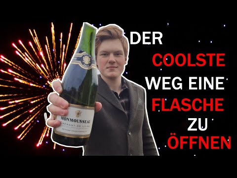 Video: Wie Einfach Es Ist, Eine Flasche Champagner Zu öffnen