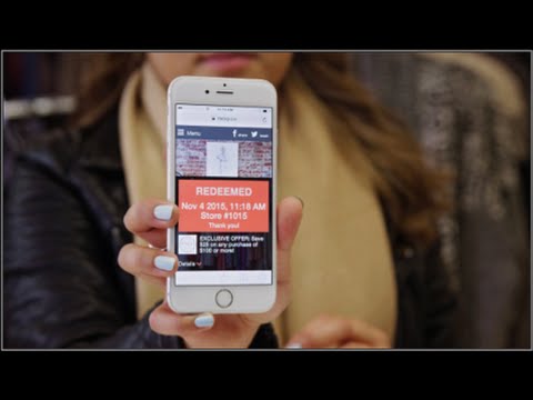 Mobile coupons, made easy.