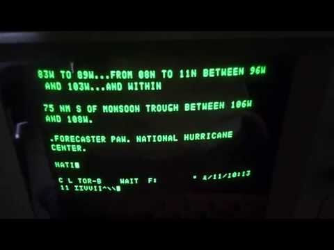 TONO THETA-5000E Decoding NAVTEX