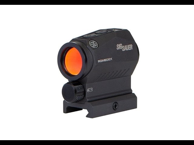 Romeo 5x Red Dot Sig Sauer - YouTube