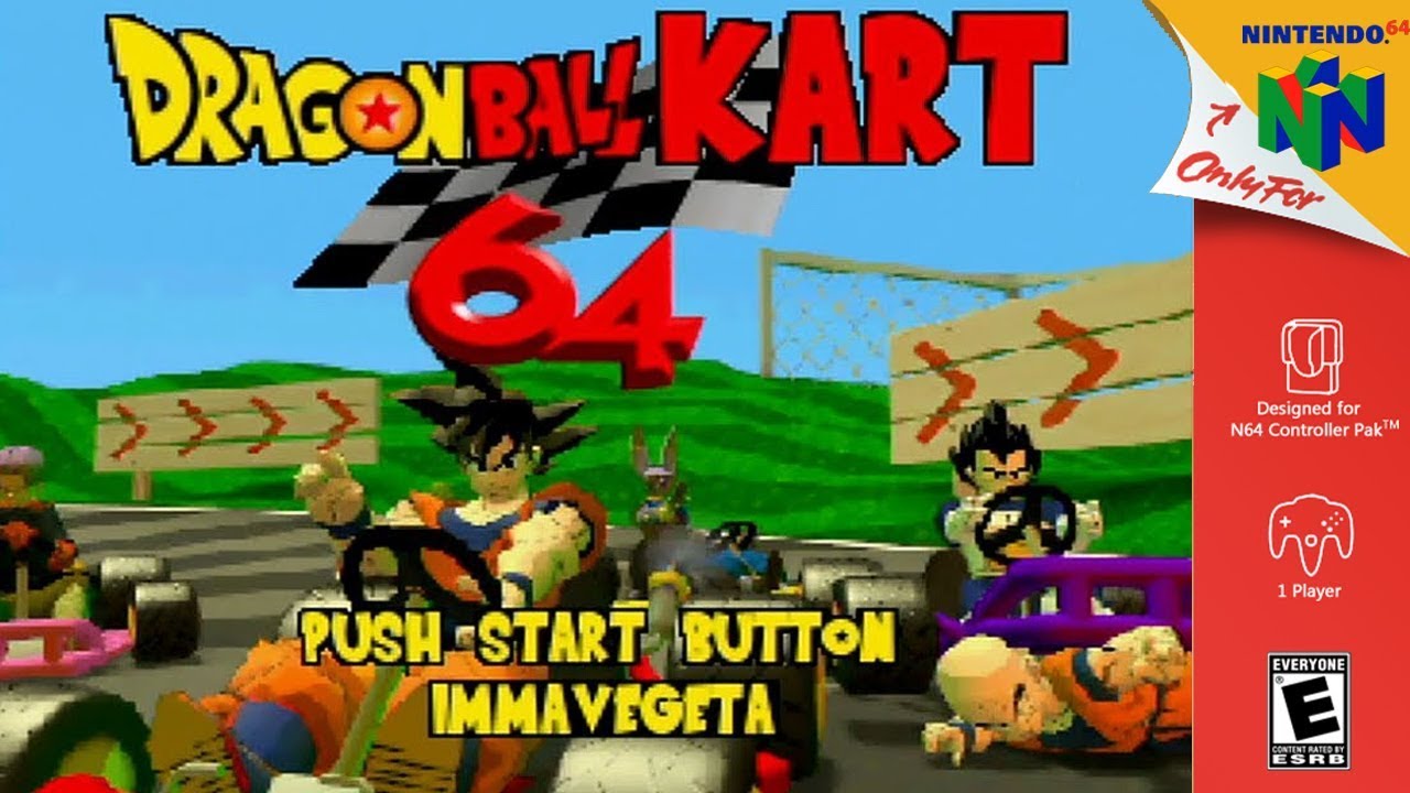 Dragonball Z Kart Un Hack De Super Mario Kart N64 Youtube