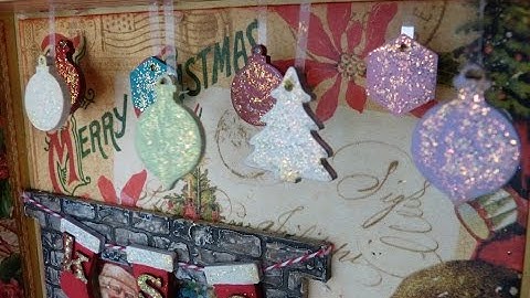 Altered Advent calendar part-2 of 8 (Vlog)