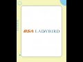 BSA Ladybird Ladies Cycle in 26T Wheel Size with Integrated Carrier for Age Group 12+ Years
