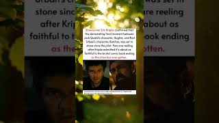 Showrunner Eric Kripke confirmed that the devastating final moment between Jack Quaid's character,
