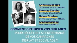 Webinar Kantar / Sirdata au Marketing DigitalDays le 21 octobre 2021