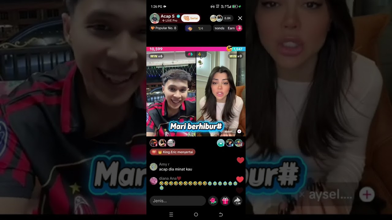 Live# Awek Turkie merajuk acaps tak followback😂🤣🤣