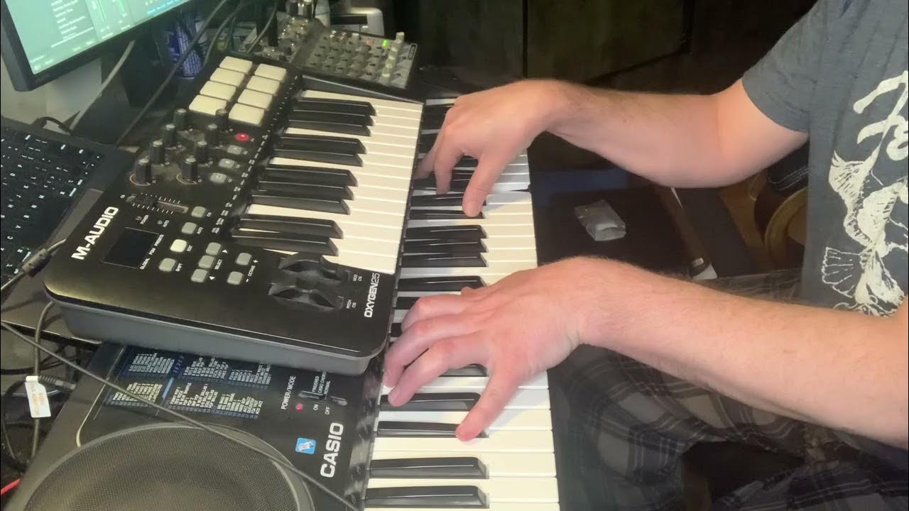 Sledgehammer (Peter Gabriel) Keyboard cover YouTube