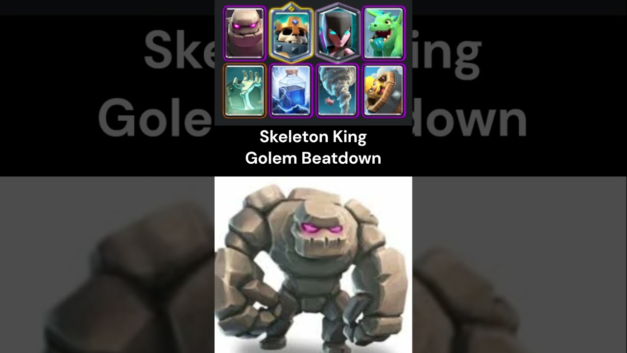 BEST Skeleton King Decks