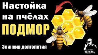 Russian tincture on bees - Russian traditions - Russian distillate