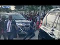 WATCH: President Tinubu Waves As He Departs Airport For His Lagos Home