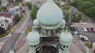 Source: Crews to take down onion dome at St. Theodosius Orthodox Cathedral in Tremont after fire