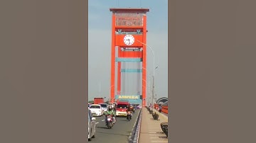 Jembatan Ampera Palembang 2021, Rabu 17 November. Ampera Bridge Palembang. #shorts