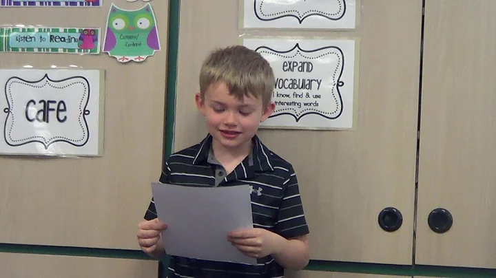 Carter's 2nd grade poetry "Five Ways to Look at a Bat"